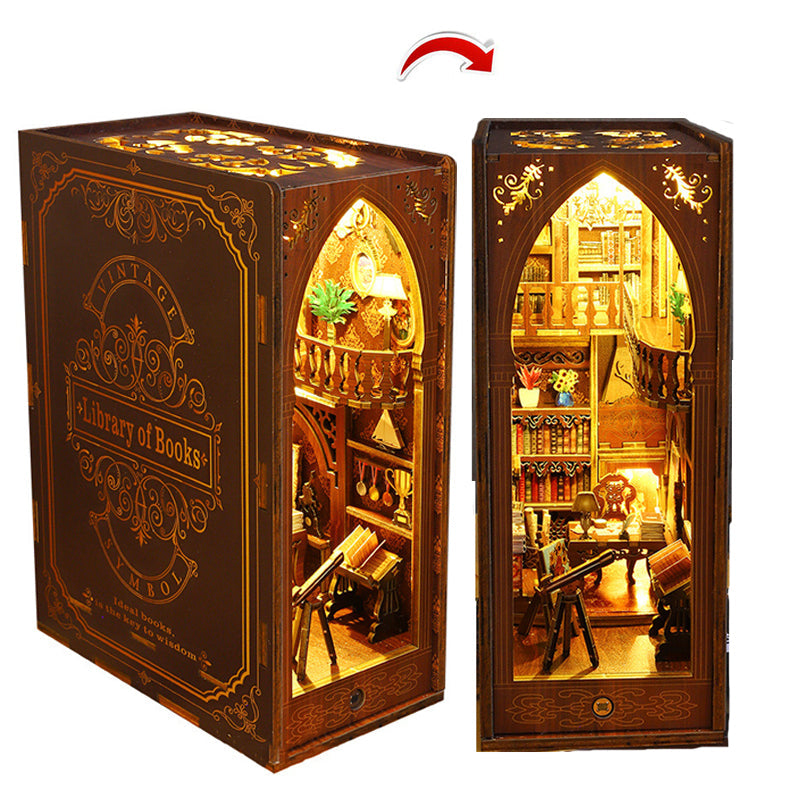Library Of Books DIY Book Nook Kit