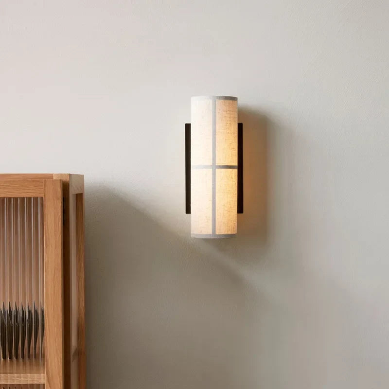 Lina Woven Fabric Wall Lamp