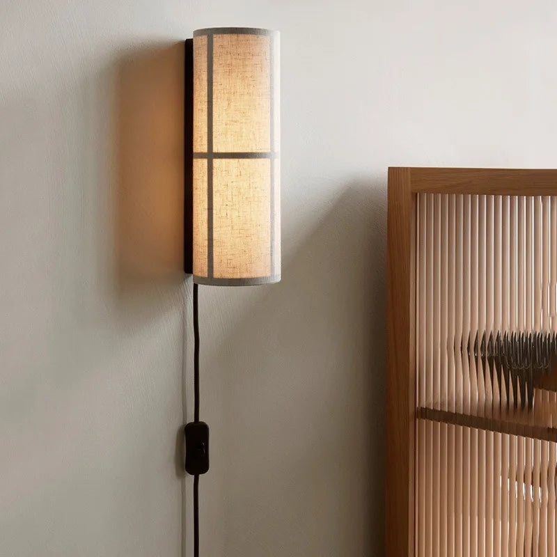 Lina Woven Fabric Wall Lamp