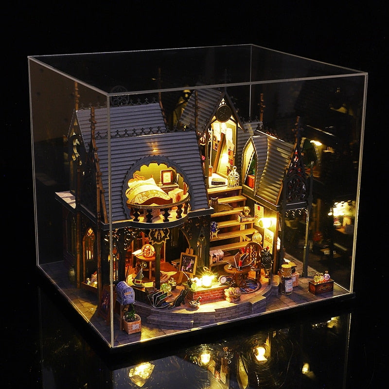 Luna Magic Retro DIY Miniature House Kit