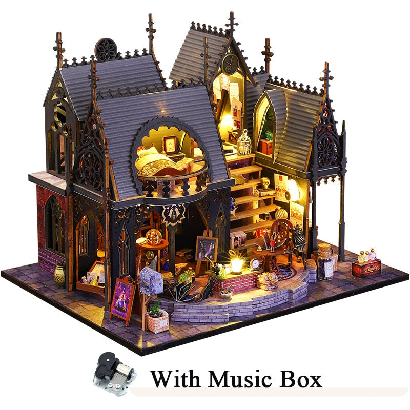 Luna Magic Retro DIY Miniature House Kit