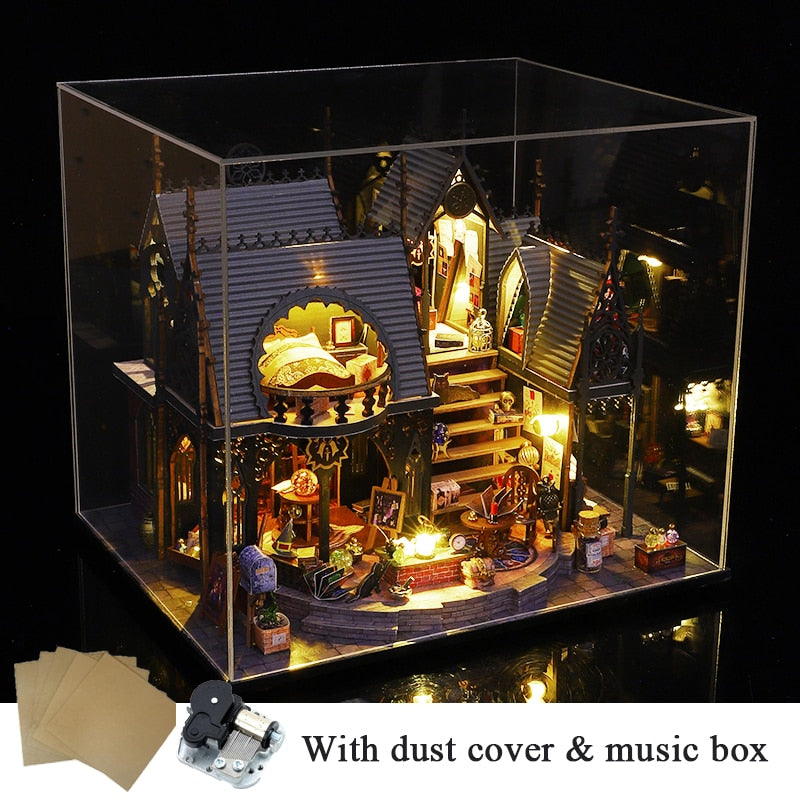 Luna Magic Retro DIY Miniature House Kit