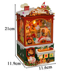 Merry Christmas DIY Dollhouse Kit