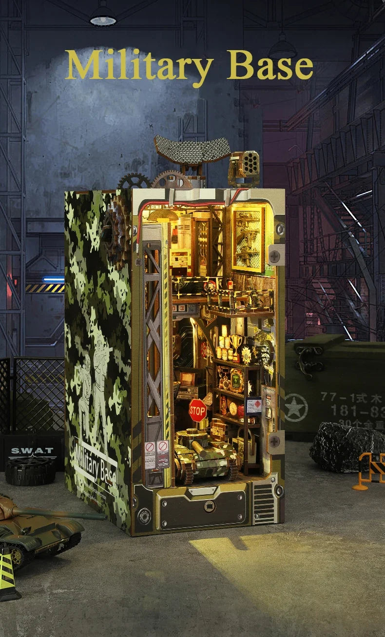 Military Base Book Nook Kit
