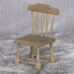 Dollhouse Wooden Dining Set 1:12