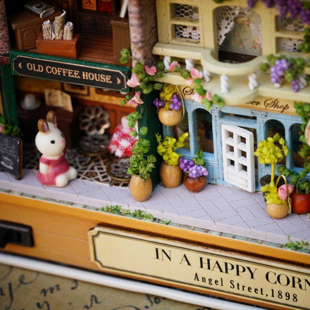 Miniature Tin Box Theatre In A Happy Corner