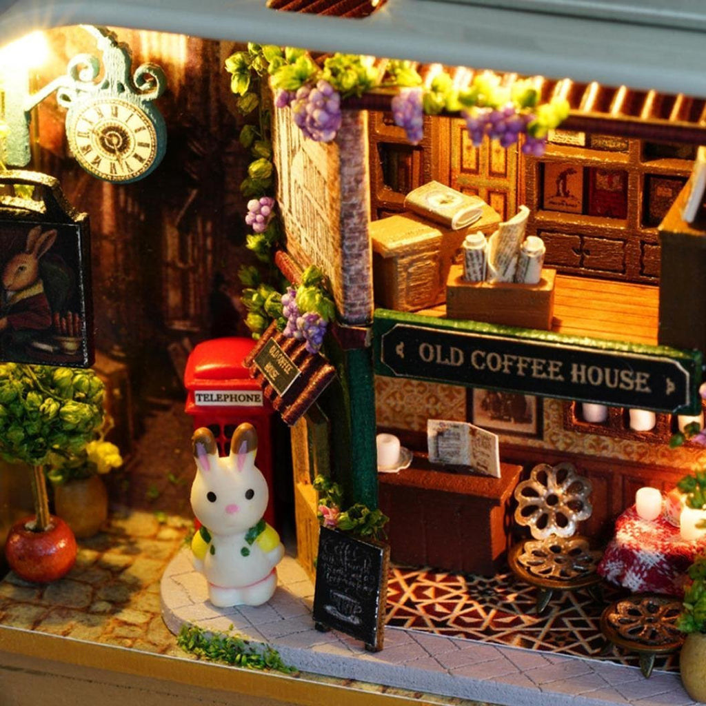 Miniature Tin Box Theatre In A Happy Corner