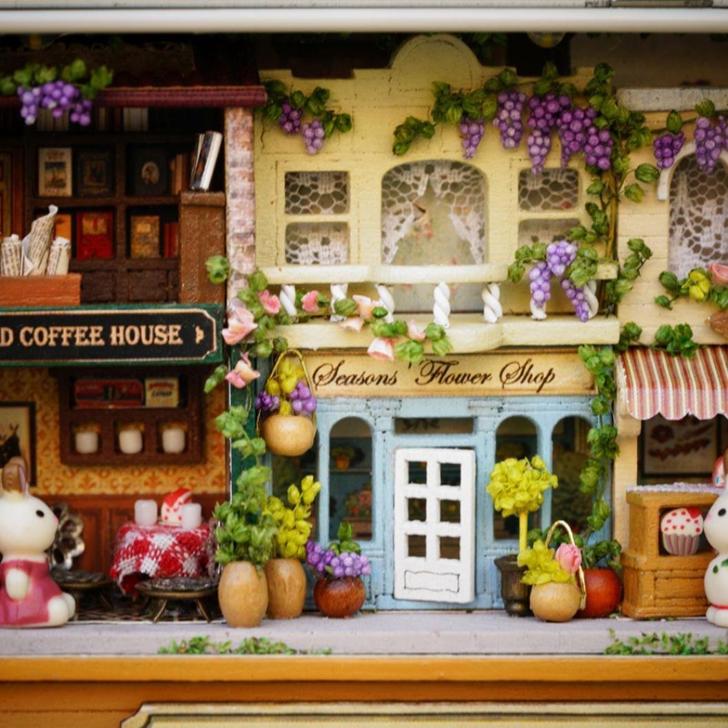 Miniature Tin Box Theatre In A Happy Corner