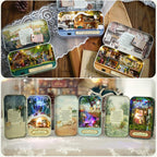 Miniature Tin Box Theatre In A Happy Corner