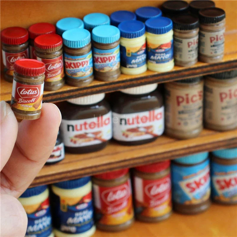 Dollhouse Bottle Set Miniature