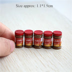 Dollhouse Bottle Set Miniature
