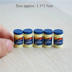 Dollhouse Bottle Set Miniature