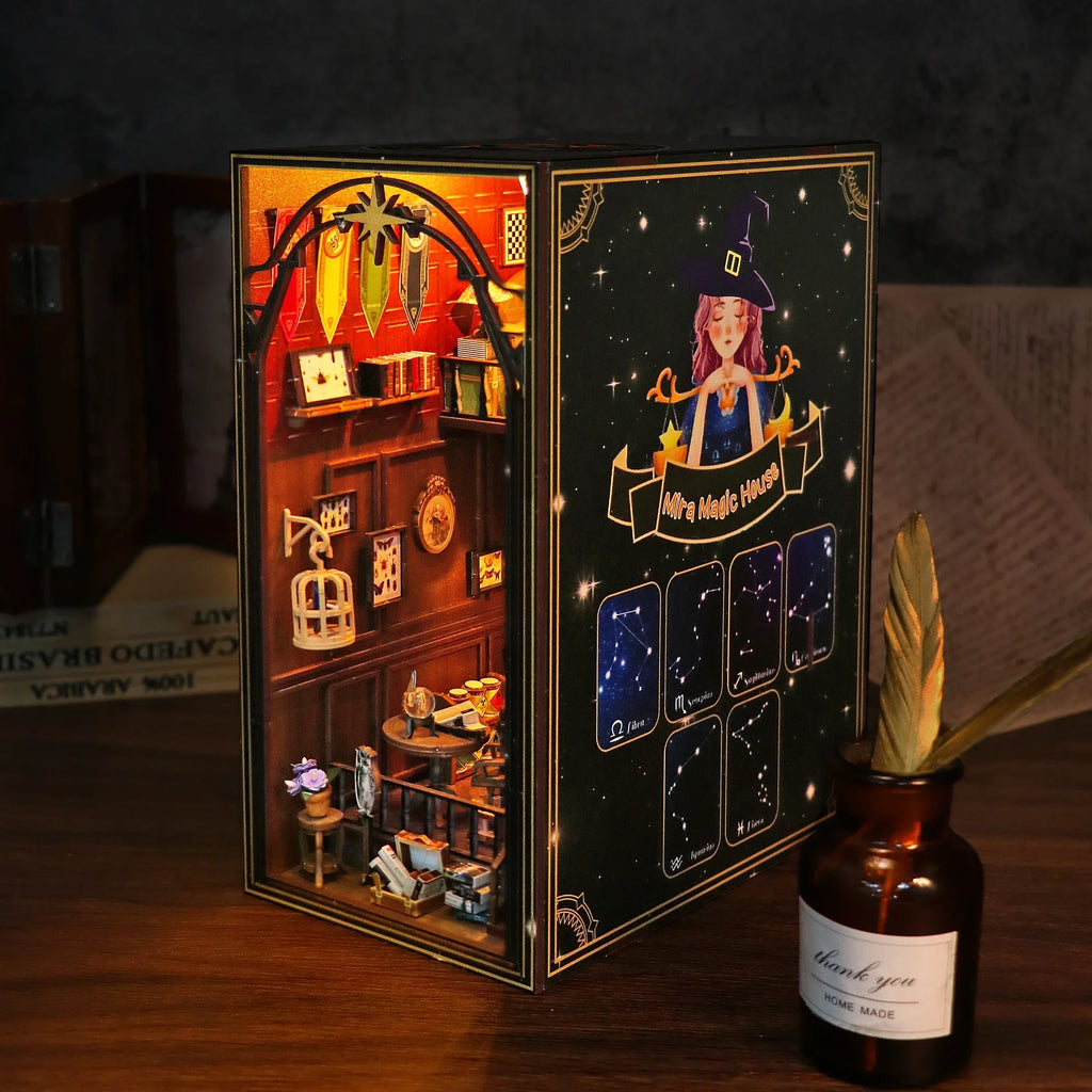 Miras Magic House DIY Book Nook Kit