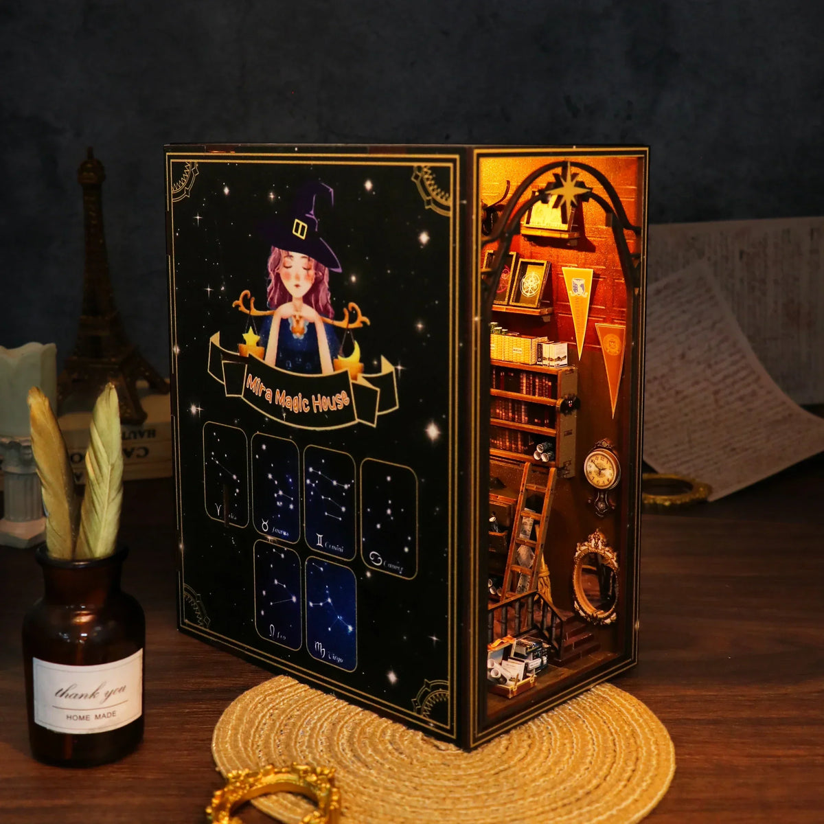 Miras Magic House DIY Book Nook Kit