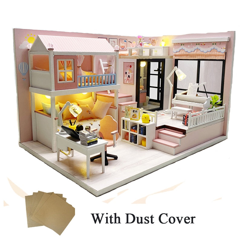 Modern Loft V2 DIY Dollhouse Kit