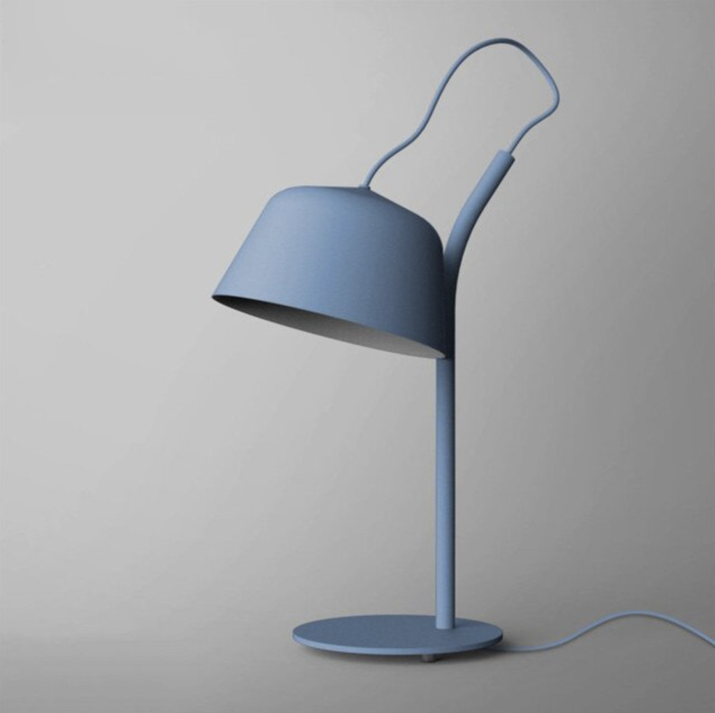 Modern Studio Colored Metal LED Table Lamp