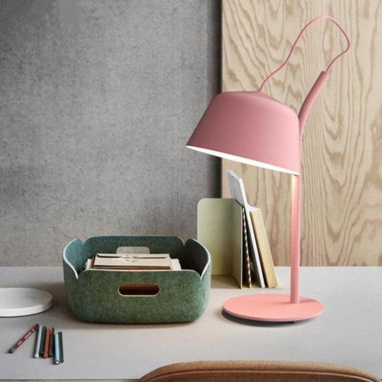 Modern Studio Colored Metal LED Table Lamp