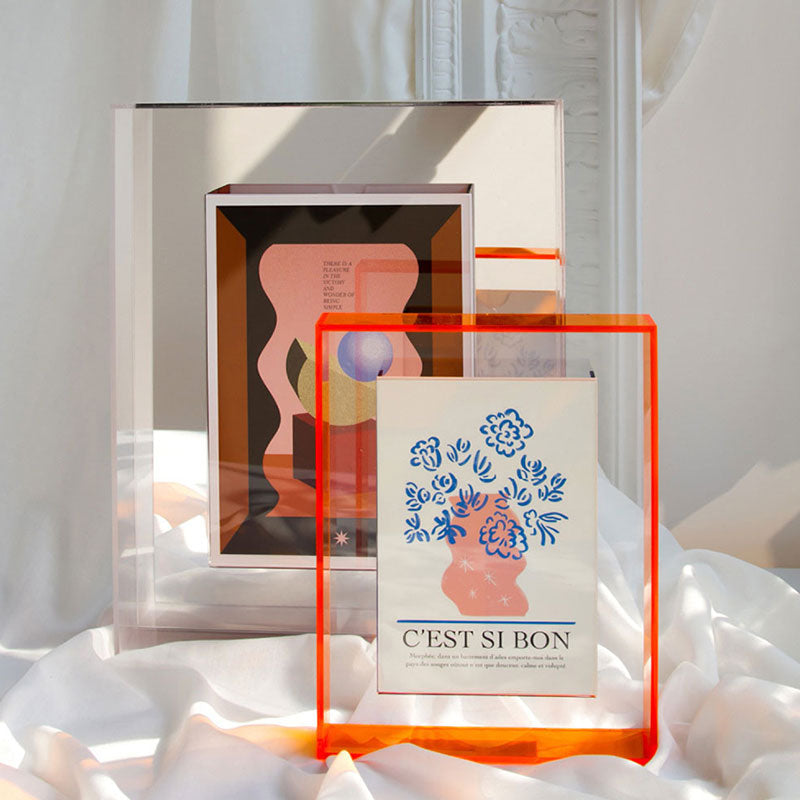 Neon Dreams Chameleon Picture Frame