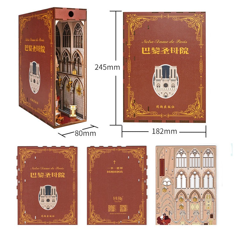 Notre Dame De Paris DIY Book Nook Kit