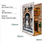 Old Times Of City DIY Book Nook Kit