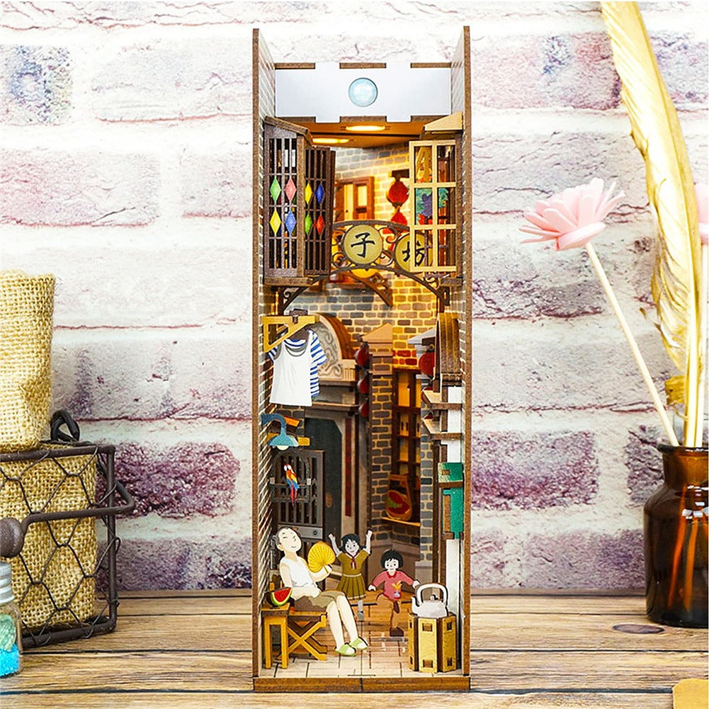 Old Times Of City DIY Book Nook Kit
