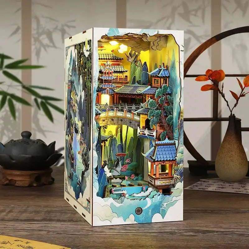 Penglai Wonderland Book Nook Mystical Chinese Fantasy DIY Kit