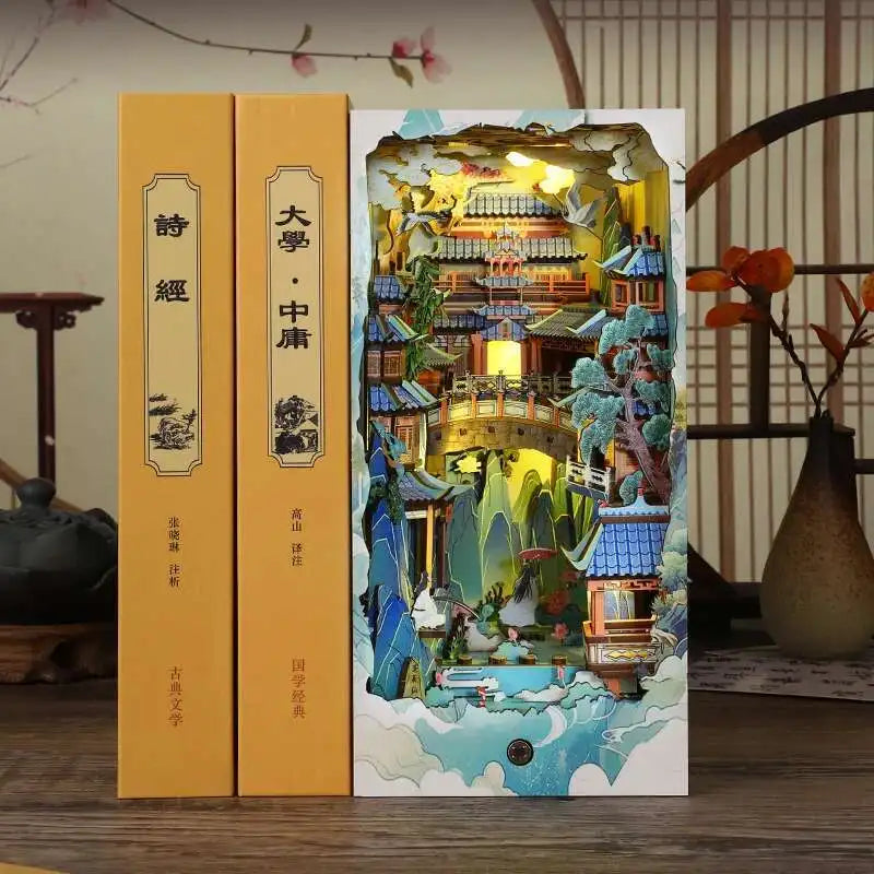 Penglai Wonderland Book Nook Mystical Chinese Fantasy DIY Kit
