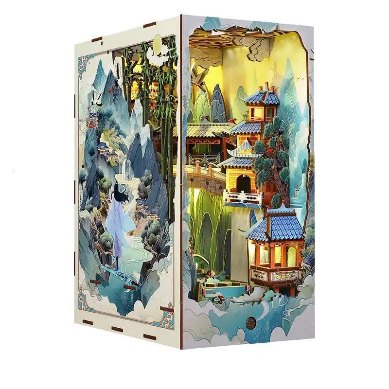 Penglai Wonderland Book Nook Mystical Chinese Fantasy DIY Kit