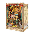 Pinocchio Puppet Theater DIY Book Nook Kit With LED Lights