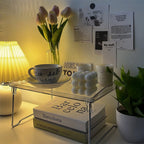 Pleated Bedside Lamp