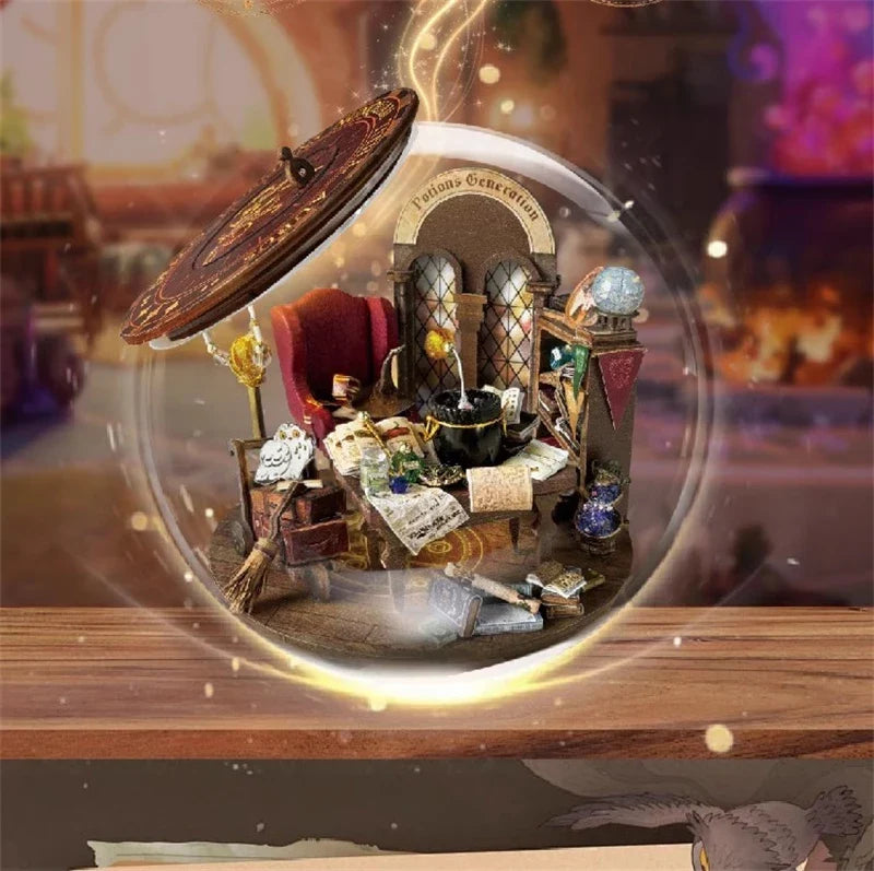 Potions Generation Magic Bunker LED DIY Miniature House Kit