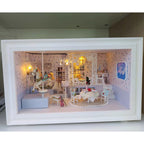 Princess Dream DIY Wooden Frame Dollhouse Kit