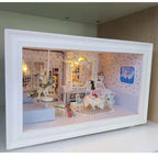 Princess Dream DIY Wooden Frame Dollhouse Kit