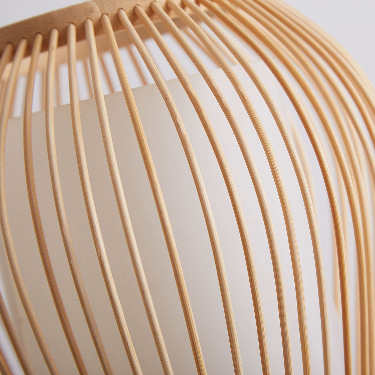 Rechargeable Bamboo Zen Table Lamp