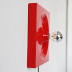 Retro Square Space Age Wall Lamp