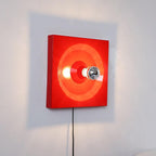 Retro Square Space Age Wall Lamp