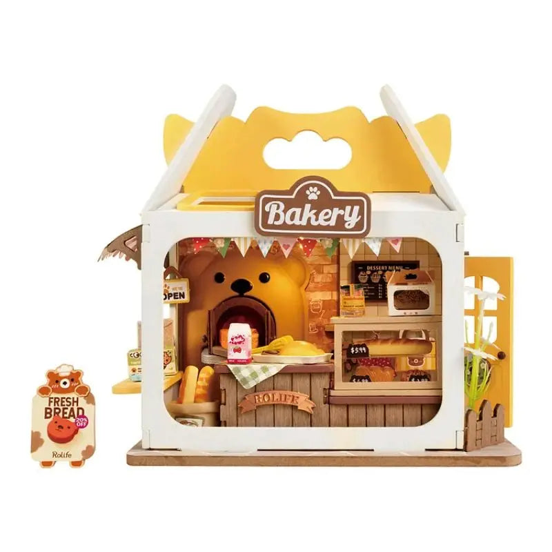 Teddy's Breadbox DIY Miniature House Kit