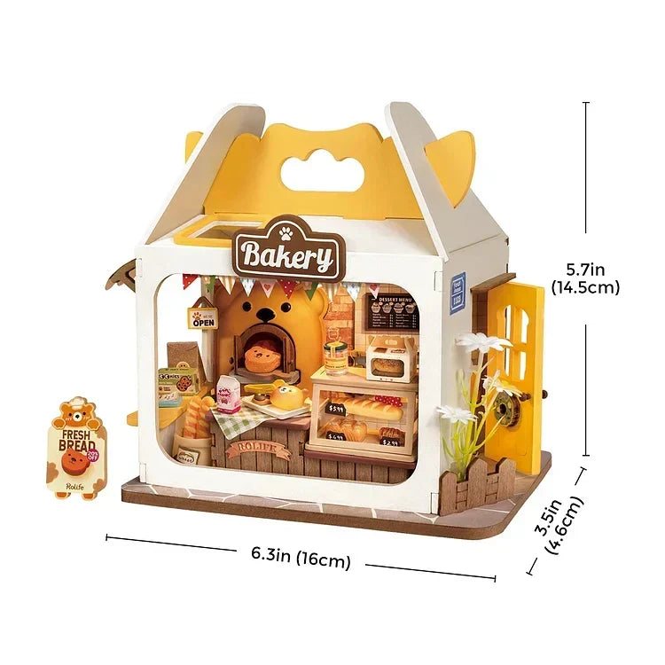 Teddy's Breadbox DIY Miniature House Kit