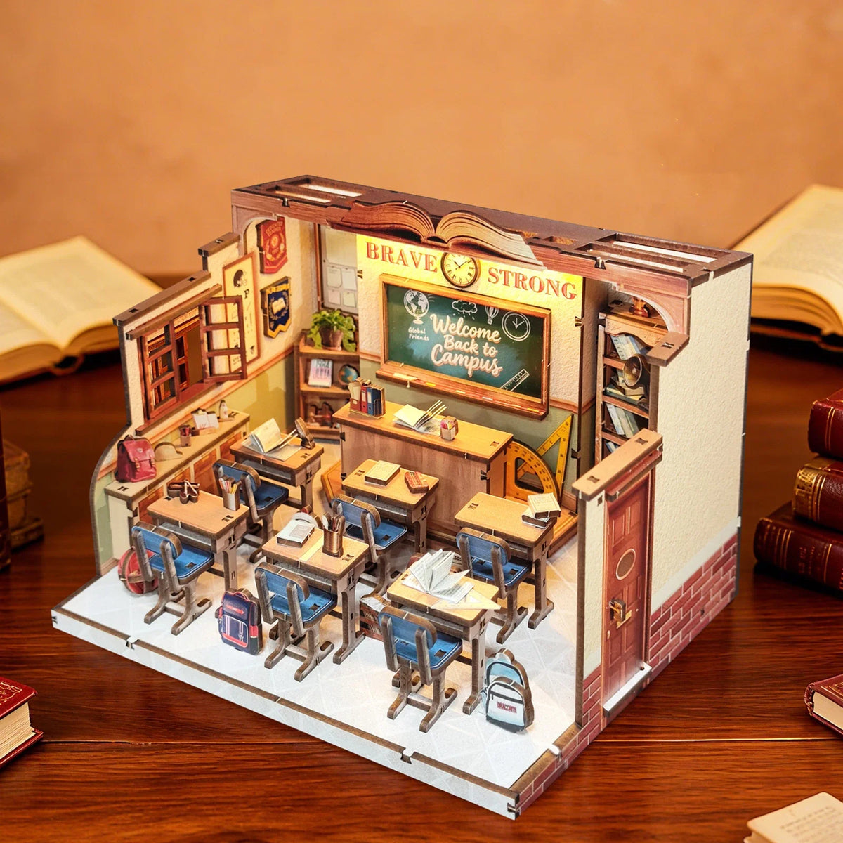 The Classroom DIY Miniature House Kit