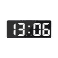 LumaGlow LED Alarm Clock — Large Display, Color Night Light, Temperature & Calendar
