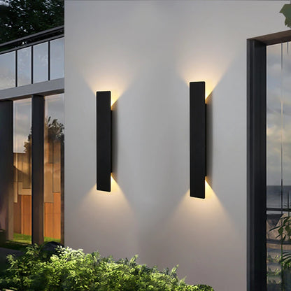 BladeGlow — Modern Outdoor LED Wall Sconce