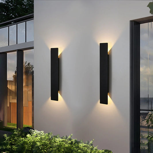 BladeGlow — Modern Outdoor LED Wall Sconce