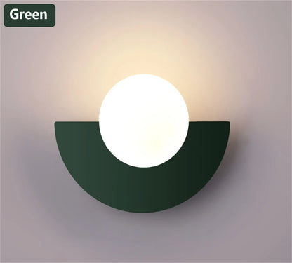 CradleGlow — Moon Globe LED Wall Sconce