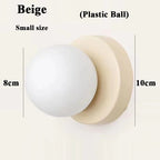 DotGlow — Colorful Globe LED Wall Sconce
