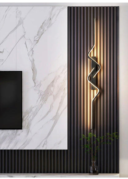 ZigGlow — Modern Sculptural LED Wall Sconce