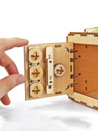 Locker Puzzle Box DIY 3D Wooden Puzzle Kit