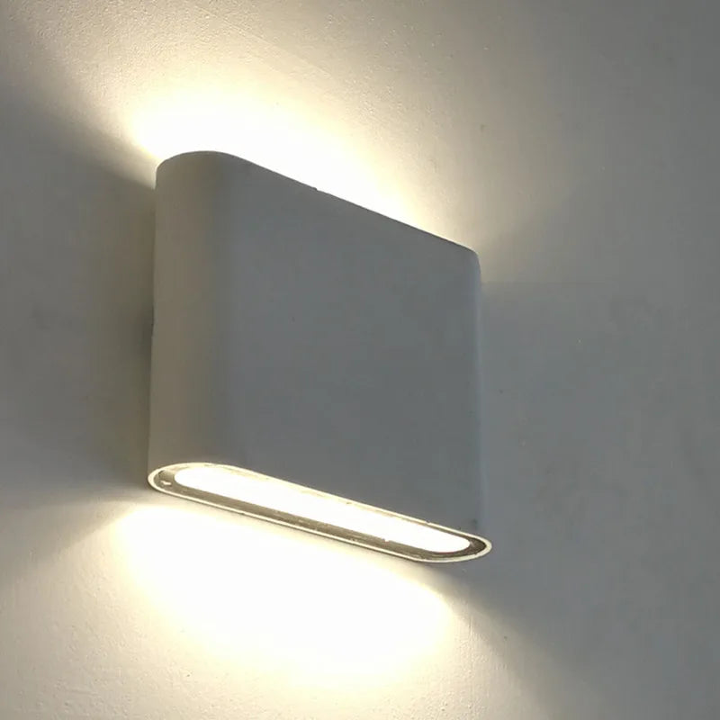 PillowGlow — Rounded Outdoor LED Wall Sconce