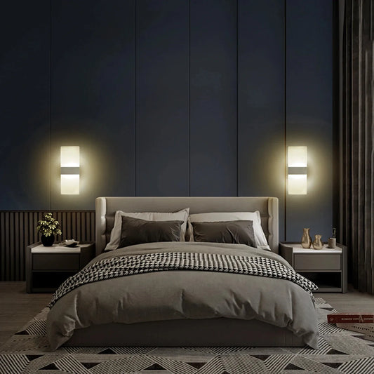 PanelGlow — Frosted Acrylic LED Wall Sconce