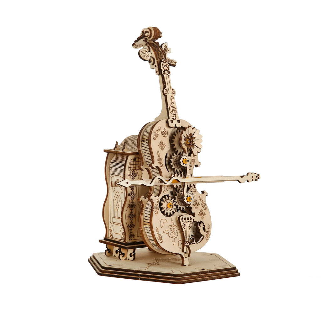 Violoncello DIY 3D Wooden Puzzle Kit
