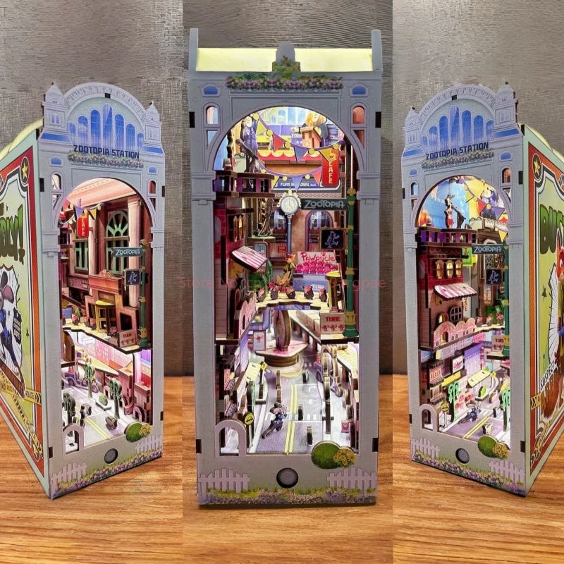 Zootopia DIY Miniature House Kit